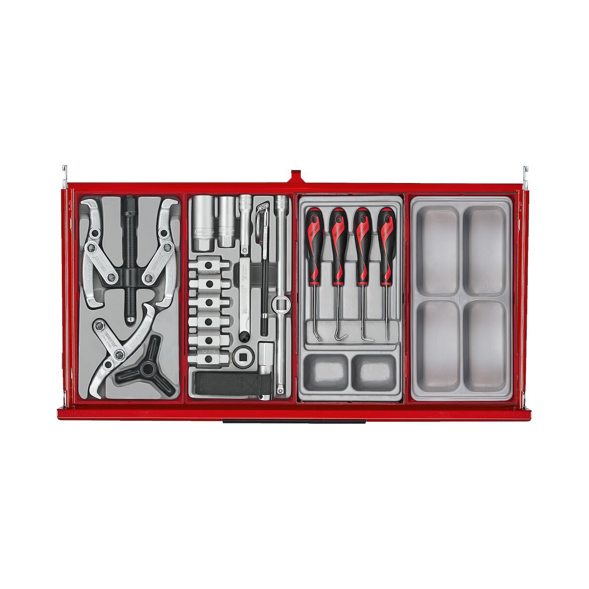 Teng Tools 26in PRO35™ Stack Tool Kit 753 Pieces Red